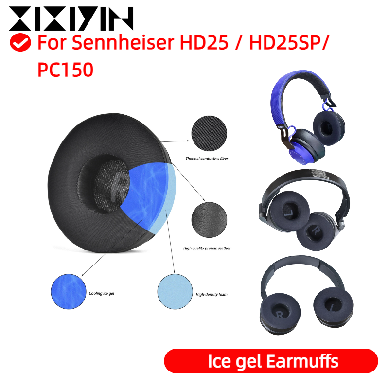Sennheiser Headphone Hd 25 - XIXIYIN nouveautés remplacement doux refroidissement Gel