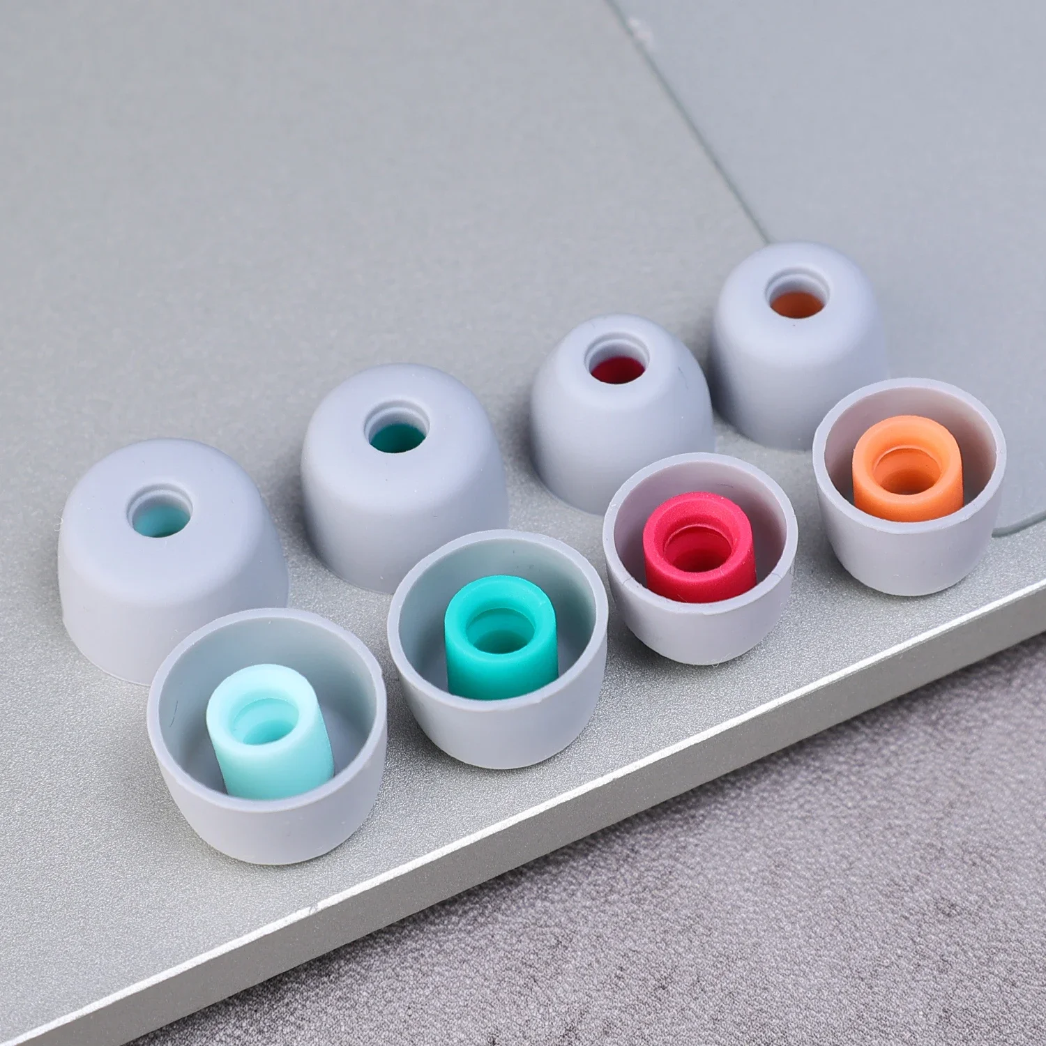 Silicone Ear Tip Replacement - Écouteurs antibruit en silicone souple pour