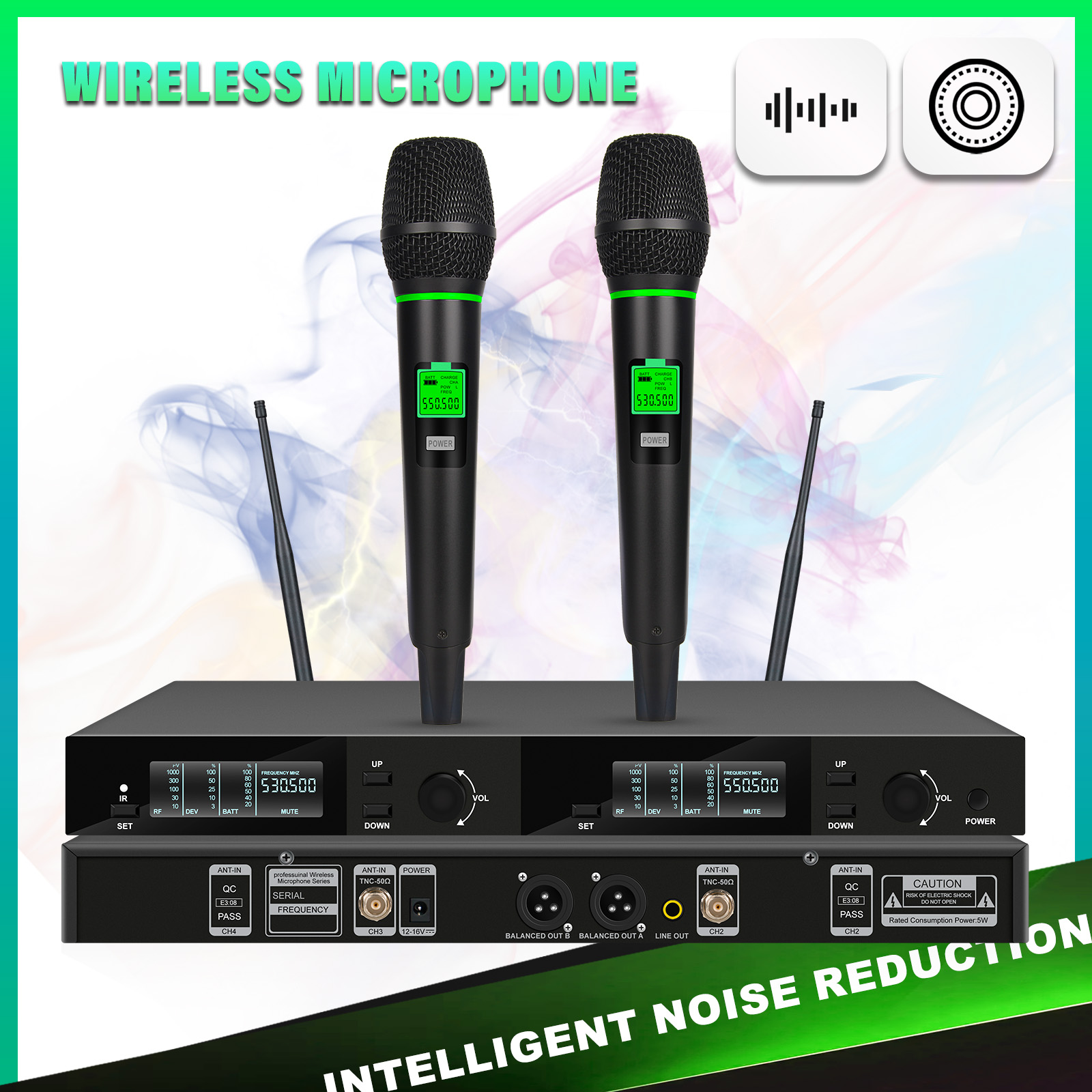 Shure Mic Sm58 - Système de microphone sans fil UHF