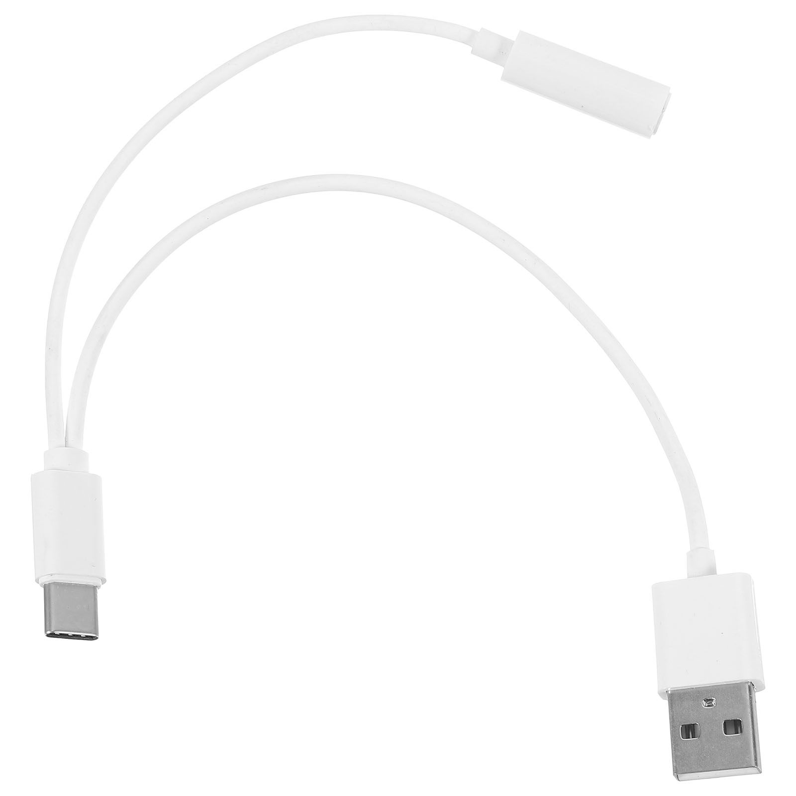 Earphone Splitter Jack - Adaptateur audio professionnel Type-C vers double