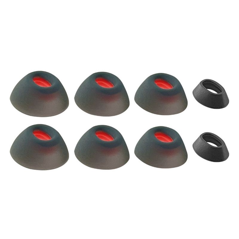 Silicone Ear Tip Replacement - ABKQ-8Pcs embouts d'oreille en silicone pour