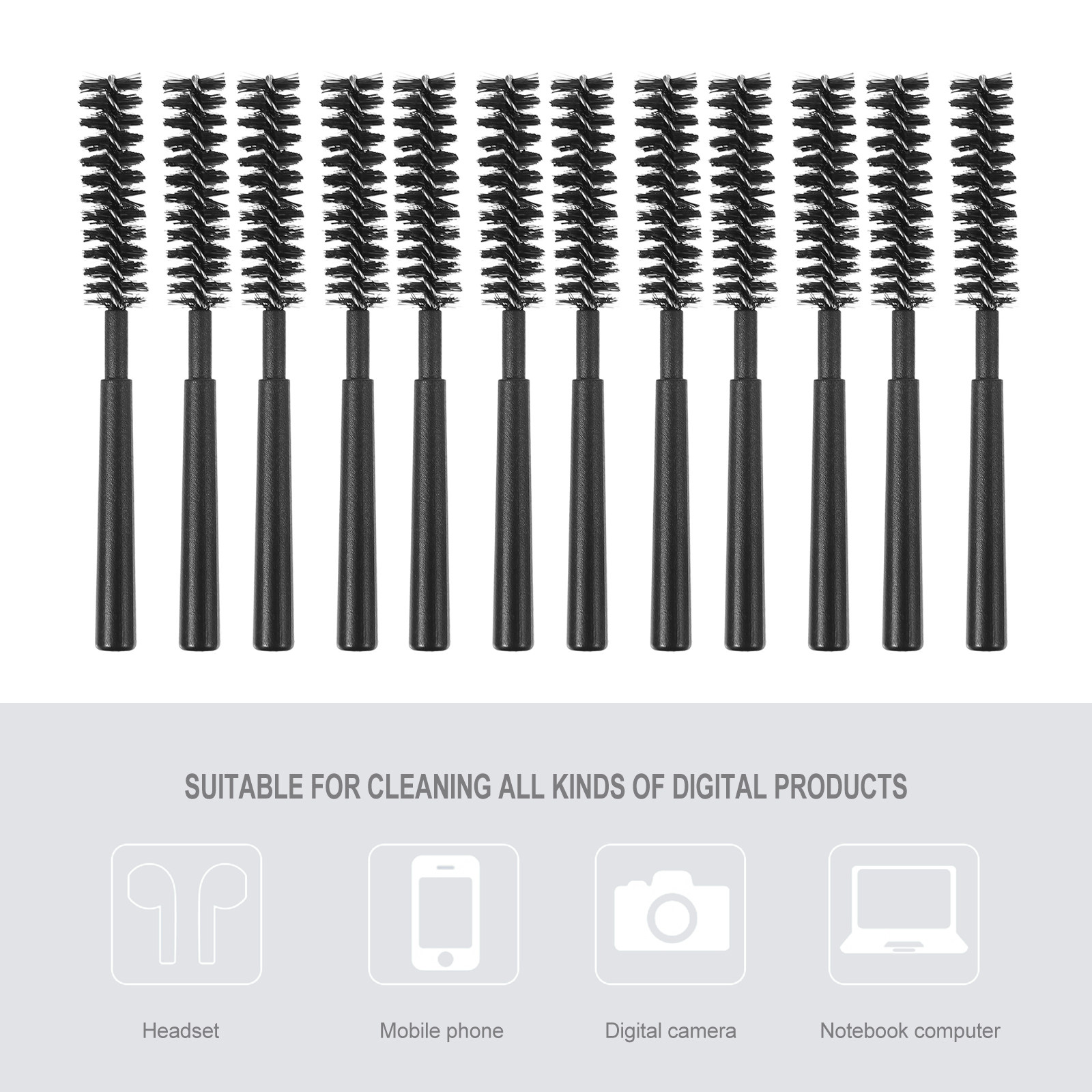 12 brosses de nettoyage pour é - Earbuds Charging Case avis et prix
