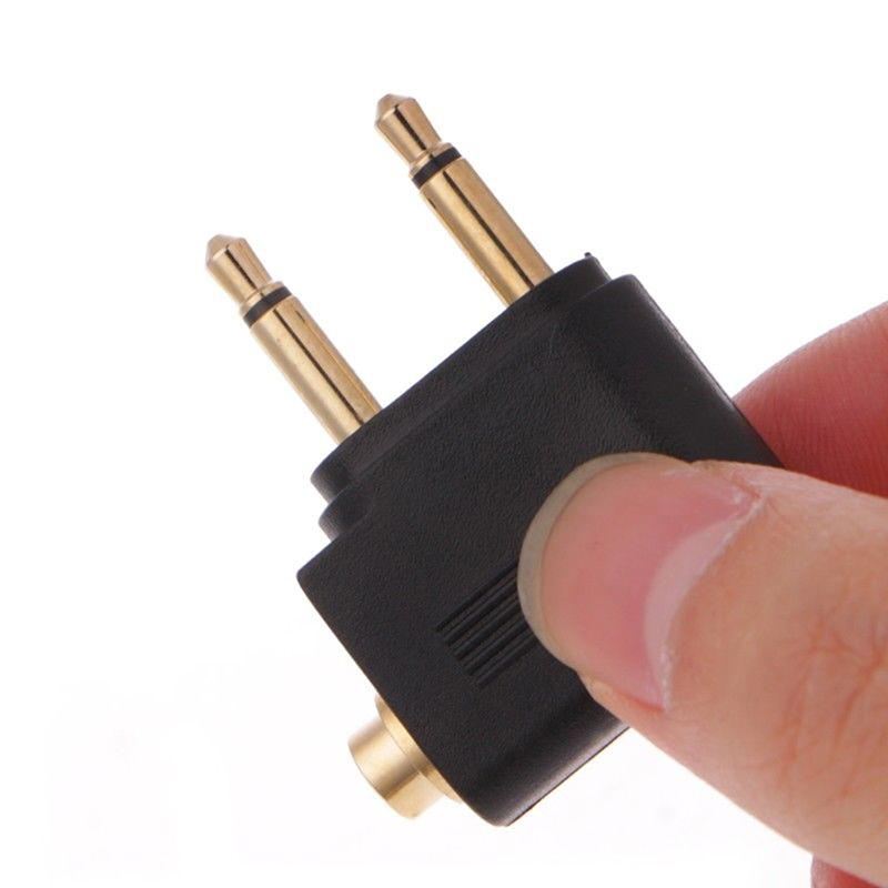 1pc or nickelé avion aérien 3. - Earphone Splitter Jack avis et prix