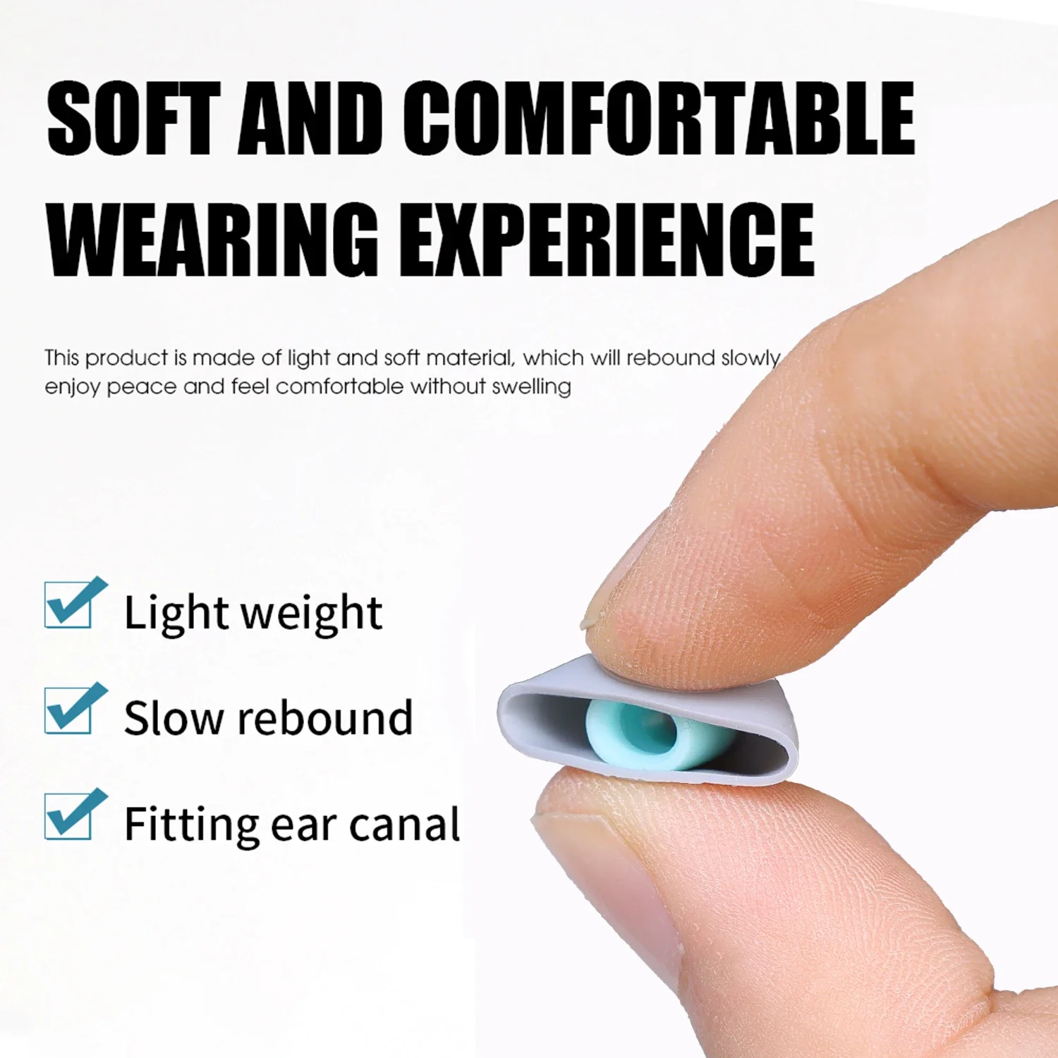 Écouteurs antibruit en silicon - Silicone Ear Tip Replacement avis et prix