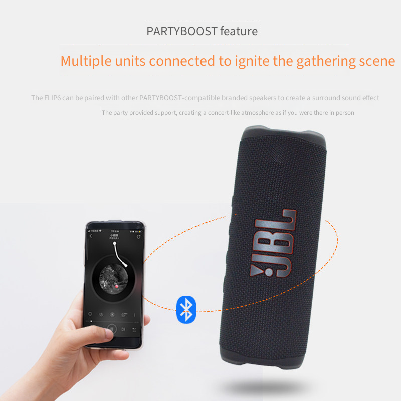 JBL FLIP6 comprend un micropho - Jbl Speaker Flip 6 avis et prix